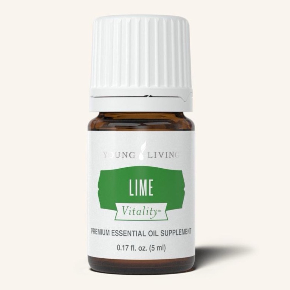 🍋‍🟩 Lime Vitality Young Living EO 5ml Unopened Sealed Amber Glass Bottle NIB